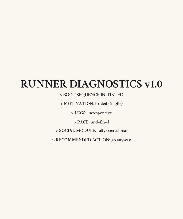 Runner Diagnostics Terminal Screen Shirt