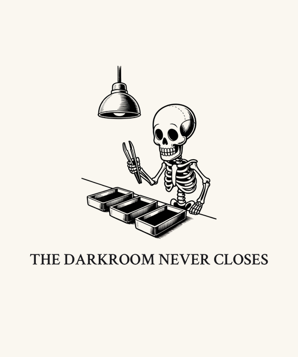 Darkroom Skeleton Film Photography Shirt