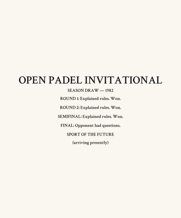 Padel Tournament Bracket Early Adopter Vintage Shirt